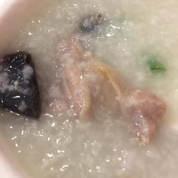 Tai Pan Dim Sum - Salty pork with Century egg congee - Dim Sum Near Me - Honolulu, Hawaii Tai Pan Dim Sum - Salty pork with Century egg congee - Dim Sum Near Me - Honolulu, Hawaii