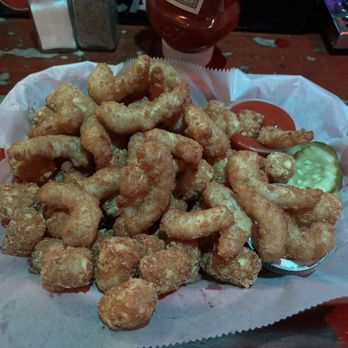 Toons Bar & Grill - Popcorn Shrimp Basket with tots instead of fries - Bars Near Me - Chicago, Illinois Toons Bar & Grill - Popcorn Shrimp Basket with tots instead of fries - Bars Near Me - Chicago, Illinois