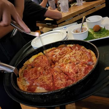 Pizzeria Uno - Deep Dish Sausage - Pizza Near Me - Chicago, Illinois Pizzeria Uno - Deep Dish Sausage - Pizza Near Me - Chicago, Illinois