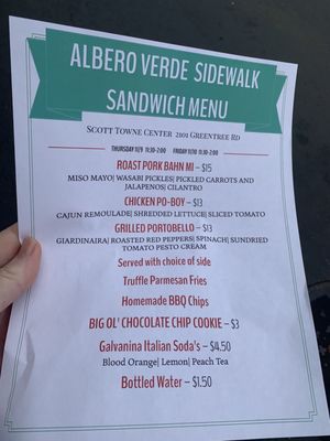Menu photo 7 Albero Verde Pittsburgh, PA Menu photo 7 Albero Verde Pittsburgh, PA