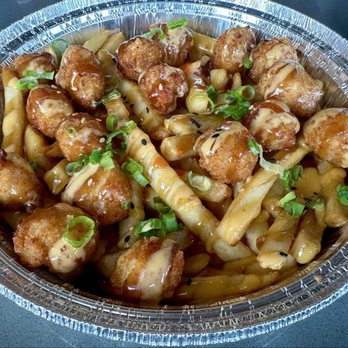 Coreanos - Chicken Poppers w/ Fries - Korean Near Me - Framingham, Massachusetts