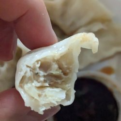 Golden Wok - Cross-section of my steamed dumpling