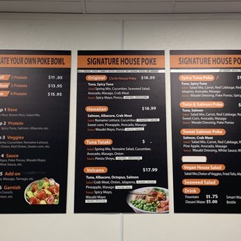 Circle Poke - Menu - Poke Near Me - Atlanta, Georgia