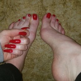 Nails and toes are always taken care of