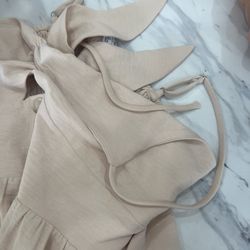 Marketplace Cleaners - Dress with minor alteration needed. Few stitched to attach strap.
