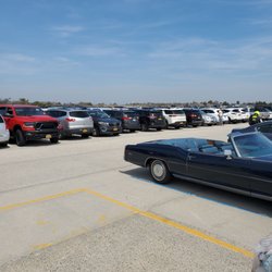 Full lot on a Friday afternoon