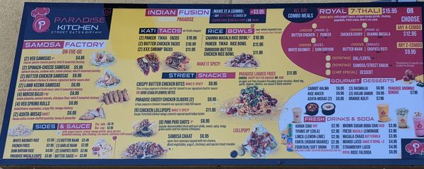 Menu photo 3 Paradise Street Eats Kitchen Melvindale, MI