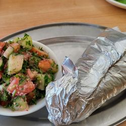 Tabouleh Mediterranean Cafe - Gyro with salad
