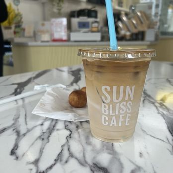 Sunbliss Cafe - Tres Leches Latte - Coffee & Tea Near Me - Newport Beach, California