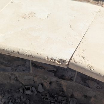 System Pavers - They installed broken tiles and uneven - Masonry/Concrete Near Me - Mesa, Arizona