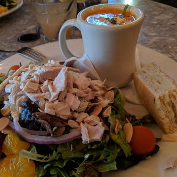 Empire Cafe - Mondays turkey salad and chicken vegetable soup - Breakfast & Brunch Near Me - Houston, Texas