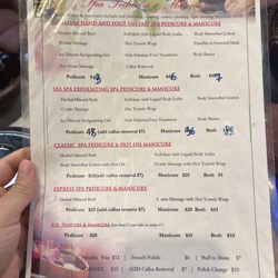 Cielo Mio Nails Spa & Salon - Prices