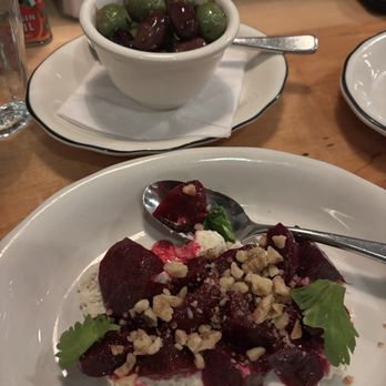 Bar 'Cino Newport - Warm Marinated Olives & Roasted Beets - Bars Near Me - Newport, Rhode Island