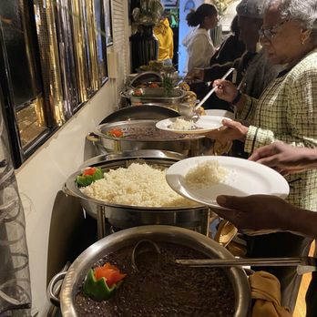 Sinha Elegant Cuisine - Buffet Line - Brazilian Near Me - Chicago, Illinois