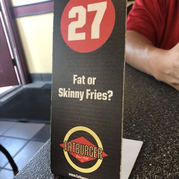 Fatburger - Hubby got the skinny fries - Fast Food Near Me - Buena Park, California Fatburger - Hubby got the skinny fries - Fast Food Near Me - Buena Park, California