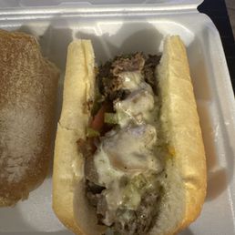 Philly with everything and extra Mayo! Philly with everything and extra Mayo!