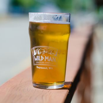 Wild Man Brewing - a pint of beer - Breweries Near Me - Raymond, Washington