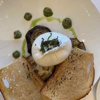 Alma Nove - Seasonal Caprese *definitely different than your typical tomato mozzarella basil and balsamic caprese -- but still delicious ! - Italian Near Me - Hingham, Massachusetts