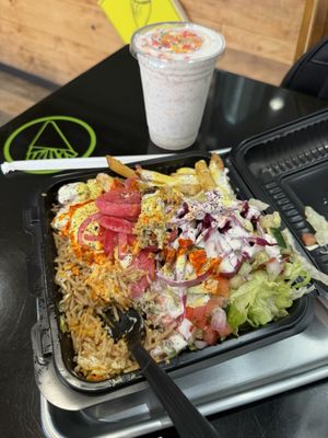 HALAL CHICKEN-N-CHAPLI by null