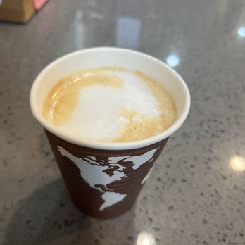 Inkwell & Brew - Hot lavender latte with coconut milk - Coffee & Tea Near Me - Estes Park, Colorado