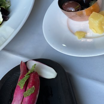 Maple & Ash - Olives, cheese, and radish - Steakhouses Near Me - Chicago, Illinois