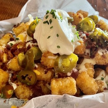 Columbia River Roadhouse - Loaded Tots - Sports Bars Near Me - Chinook, Washington Columbia River Roadhouse - Loaded Tots - Sports Bars Near Me - Chinook, Washington