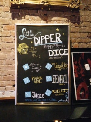 Menu photo 3 Little Dipper Lounge Houston, TX