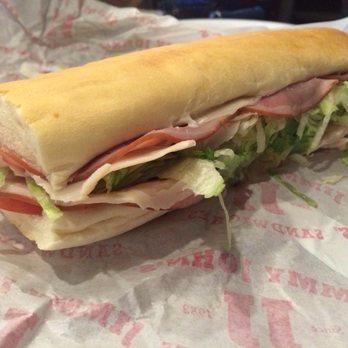 Jimmy John's - #11 Country Club on French bread with hot peppers. So good! - Sandwiches Near Me - Spring, Texas