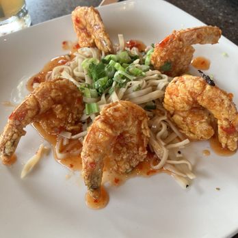 Burtons Grill & Bar - Gluten free firecracker shrimp appetizer - New American Near Me - Charlottesville, Virginia Burtons Grill & Bar - Gluten free firecracker shrimp appetizer - New American Near Me - Charlottesville, Virginia