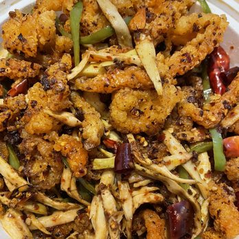 A-jiao - Shredded chicken with Hua Jiao chili - Chinese Near Me - New York, New York