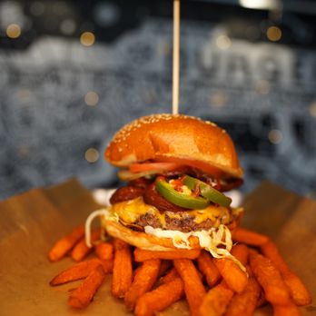 Matt’s Burger Lab - a pile of fries - Burgers Near Me - Toronto, Ontario