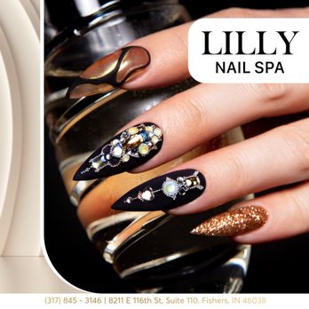 Lilly Nails & Spa - Step into September with chic and trendy nail art. Our salon has the latest designs to keep you in style! 
____________________________ - Nail Salons Near Me - Fishers, Indiana
