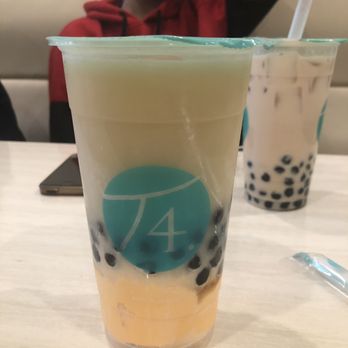 T4 Natomas - Green tea with mango ice cream and boba - Coffee & Tea Near Me - Sacramento, California T4 Natomas - Green tea with mango ice cream and boba - Coffee & Tea Near Me - Sacramento, California