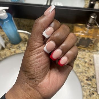  K Nails Bar - A full set - Nail Salons Near Me - Houston, Texas