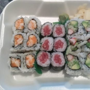 Yama Sushi Bar - My delicious California, Spicy Shrimp and Tuna Rolls. It was amazing!!! - Sushi Bars Near Me - Baltimore, Maryland Yama Sushi Bar - My delicious California, Spicy Shrimp and Tuna Rolls. It was amazing!!! - Sushi Bars Near Me - Baltimore, Maryland