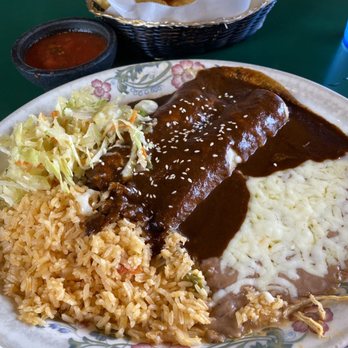Mi Mexico - Mole enchiladas. - Mexican Near Me - Bellingham, Washington