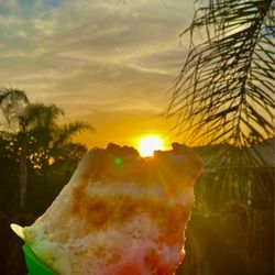 Suns still out = time to get shave ice