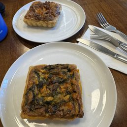 Veggie Quiche and Lorraine Quiche Veggie Quiche and Lorraine Quiche