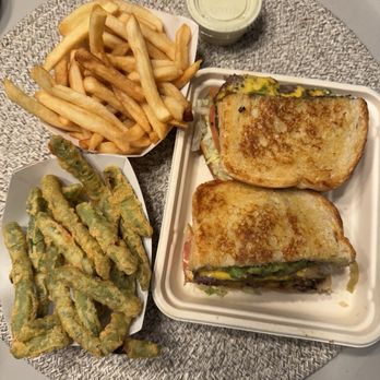 Habit Burger & Grill - Avocado Ranch Dip, Tempura Green Beans & Fries, Santa Barbara Char - Burgers Near Me - Clovis, California