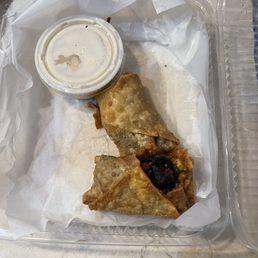 BBQ egg rolls BBQ egg rolls