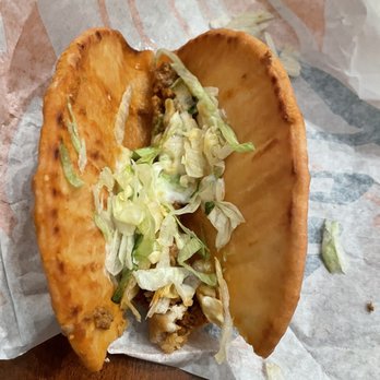 Taco Bell - This is a Chipotle Cheddar Chalupa - Fast Food Near Me - Montgomery, Illinois Taco Bell - This is a Chipotle Cheddar Chalupa - Fast Food Near Me - Montgomery, Illinois