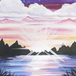 The Party Brush - "Starry Morning" 2-hour class