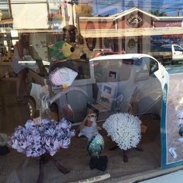 Store front with sea shells