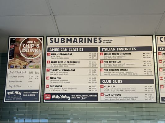 Menu photo 2 Jersey Mike's Subs Orlando, FL Menu photo 2 Jersey Mike's Subs Orlando, FL
