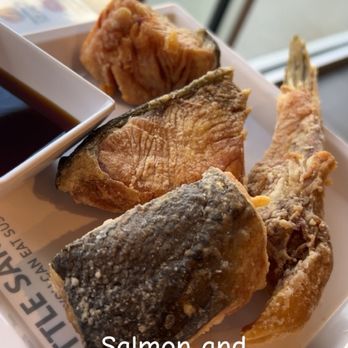 Little Sakana - Salmon Kama and Yellowtail Kama - Japanese Near Me - Katy, Texas Little Sakana - Salmon Kama and Yellowtail Kama - Japanese Near Me - Katy, Texas