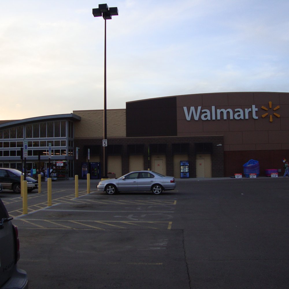 Walmart storefront.  Lakeside, CO 80212 June 15th 2014 visit.