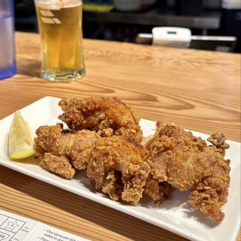 The Ramen Butcher - karaage chicken with an ice cold asahi - Ramen Near Me - Vancouver, British Columbia The Ramen Butcher - karaage chicken with an ice cold asahi - Ramen Near Me - Vancouver, British Columbia