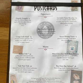 Postcards Restaurant - Seafood Near Me - Hanalei, Hawaii Postcards Restaurant - Seafood Near Me - Hanalei, Hawaii