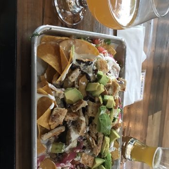 Caboose Commons - Chicken nachos with avocado - Breweries Near Me - Fairfax, Virginia