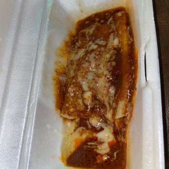 El Ranchero Express - Two cheese enchiladas - Mexican Near Me - Knoxville, Tennessee